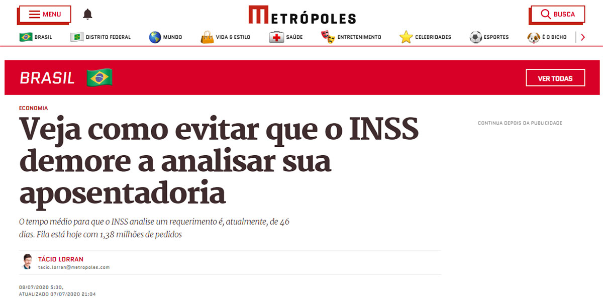 Veja como evitar que o INSS demore a analisar sua aposentadoria